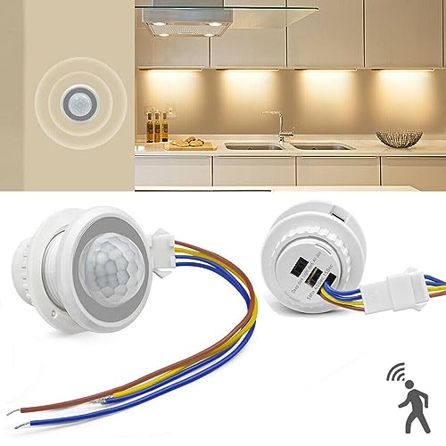 Luz nocturna LED con sensor de movimiento PIR para habitación miniatura 3