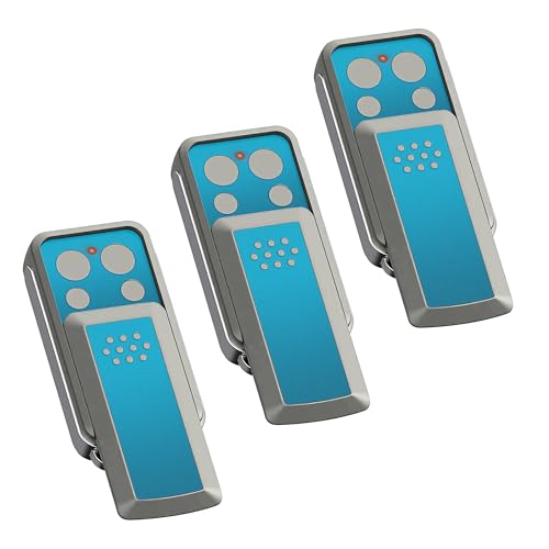 3 X 114253 AVIDSEN Télécommande Motorisation Portail Porte de Garage Garantie de 3 Ans