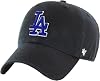 Gorra ajustable 47 de los New York Yankees, MLB, limpia, negro-azul, de los Los Angeles Dodgers, talla única 2