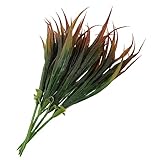 Tige de plante artificielle pour la maison - branches de fausses feuilles réalistes d'aspect naturel plus faciles à nettoyer, de mauvaise odeur, besoin d'arroser, fausse plante
