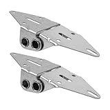 DOITOOL 2 Stück Garagentorscharniere Türscharnier Aus Metall Mit Dicker Konstruktion Glatte Oberfläche Zuverlässige Unterstützung Für Wohngebäude