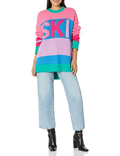 Show Me Your Mumu Women's Sweater, Ski Knit Multi, Small #TOP9