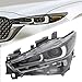 Front Headlights Assembly Left Side for 2022 2023 Mazda CX-5 w/LED DRL Projector Driver Head Lights Direct Replacement Headlamps Assy Set (Left Driver Side)