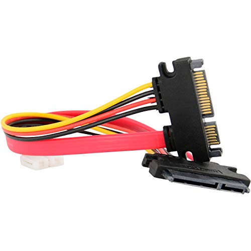 Cable Extensor SATA HDD 15+7 Pin Macho a Hembra