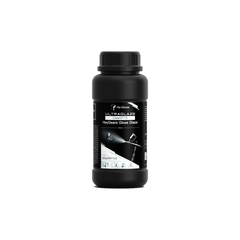 HeyGears 3D-Printer UltraGlaze Clear Resin G115 – Transparent glänzend (glänzend)