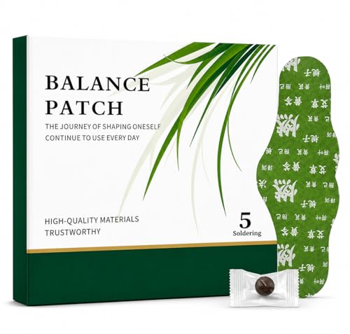 Image of Japanese Herbal Balance Patch | Belly Balance Full Pad | Mugwort Natural Navel Patche,s | Plant Based Ingredients | Natural Botanical Belly Button Patches | Herbal Button Pads for Daily Comfort & Easy Use | 5 Patches