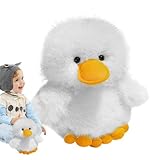 Pluche eend knuffeldier, eend pluche - 9,84 inch zacht en schattig geel eend speelgoed, knuffelig pluche kussen voor dierenthemafeesten, studentenprijs