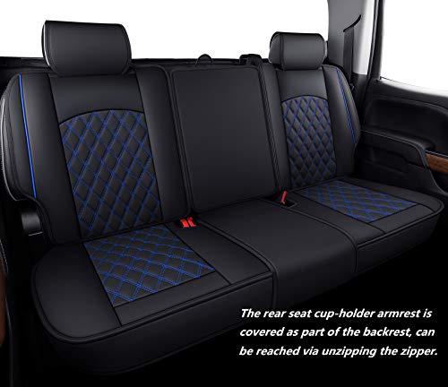 Image of Aierxuan Seat Covers for 2007-2026 GMC Sierra Chevy Chevrolet Silverado