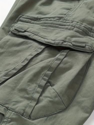 Image of LookMark Men's Cargo Pants Stylish and Comfortable | Men's Cargo Pants with Multiple Pockets | Ideal for Casual Wear, Outdoor Activities, and Everyday Use