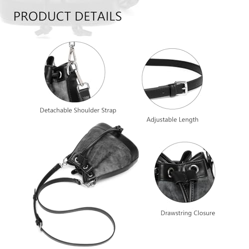 Crossbody Bag for Women - Stylish Bucket Handbag - Lightweight and Convenient - Ideal for Everyday Use4