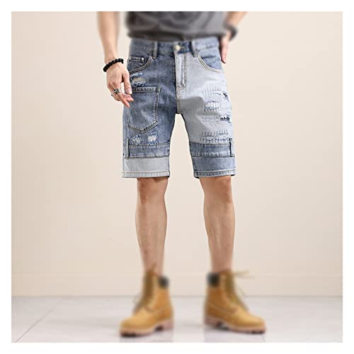 Bermuda en jean ample homme pour éviter la chaleur avec style