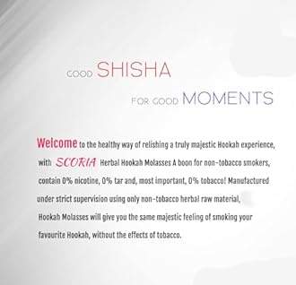 SCORIA Superior Hookah Pan Raas Flavour (Pack Of 5)