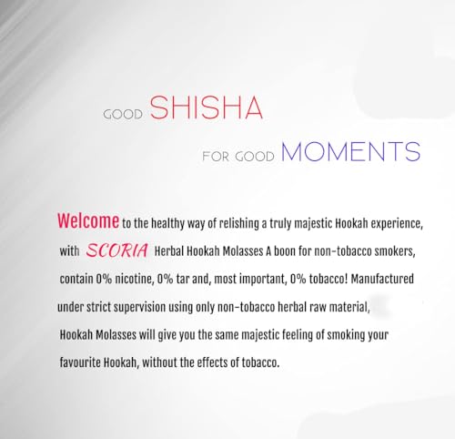 SCORIA Superior Hookah Pan Raas Flavour (Pack Of 5)