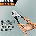 Mutt Tools 10 Inch Heavy Duty Cable Cutters for Electrical Wire - Professional Cable Shears for Copper & Aluminum - Cuts up to 2/0 Wire - Cable Cutter with Ergonomic Grip