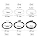 ECSiNG 12pcs Bike Bottom Bracket Gasket Bicycle Crank Crankset Bottom Spacer Crankset Shim Washers Parts Road Accessories for BB86/91/92/BB30/PF30, 24mm