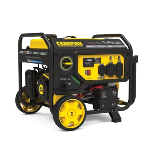 Champion Power Equipment 3650W Dual Fuel Electric Start Generator -
