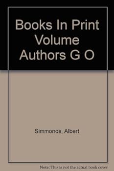Hardcover Books In Print Volume Authors G O Book