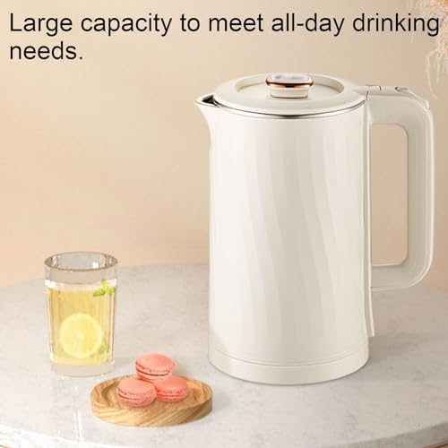 Hervidor eléctrico de acero inoxidable 2L con apagado automático miniatura 3