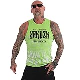 Yakuza Herren FS Tanktop, Jasmine Green, XXL