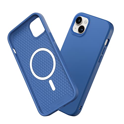 Coque iPhone 14 Plus SolidSuit RhinoShield Magsafe Bleu Cobalt