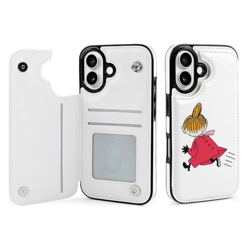 For iPhone 16plus ���[�~�� �O�J�[�h���[ �蒠�^ iPhone �P�[�X ��d�}�O�l�b�g PU ���U�[ �u���b�N TPU ���� 3 �J�[�h�X���b�g �����X�^���h �����Y���i���݌v �S���ʑϏՌ� �V���[�g�t���b�v ���f�B�[�X �ʋ� �V���v�� 