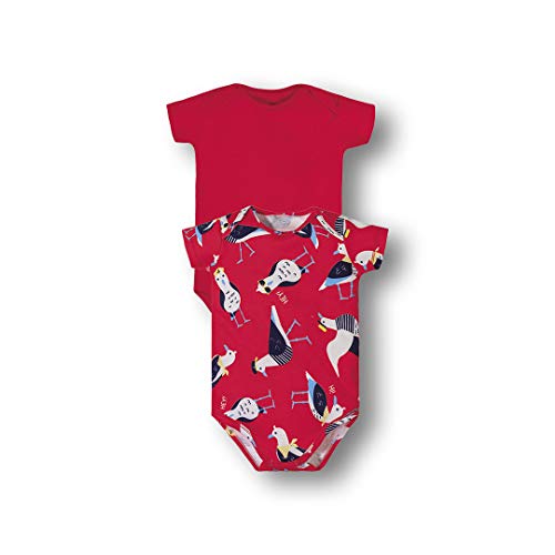 Kit Body 2 Pecas Recém-Nascido Marisol Play bebê-meninos, Vermelho, G