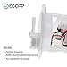 ECCPP Electric Fuel Pump Module Assembly w/Sending Unit Replacement for Nissan Sentra 2002 2003 2004 2005 2006 L4 1.8L 2.5L E8502M
