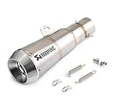 sportauspuff motorrad was beachten Geeignet für Dirt Bike, Street Bike, Scooter, ATV, Quad und jedes andere Fahrrad mit einem Rohrdurchmesser von 38 bis 51 mm.