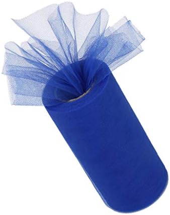 100 Mètres 15cm Bricolage Décoration De Mariage Tulle Rouleau Bobine Vêtements Tricot Tissu Pour La Couture(C08 Rose
