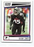 2022 SCORE #37 DEION JONES ATLANTA FALCONS FOOTBALL OFFICIAL TRADING CARD OF NFL