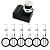 Uniflasy DHL-128-6Q Universal 6 Outlets Tact Push Button Grill Ignitor Kit for Home Depot Nexgril 720-0830H, 720-0830D,720-0888,720-0888N and Most Nexgrill Grill Models