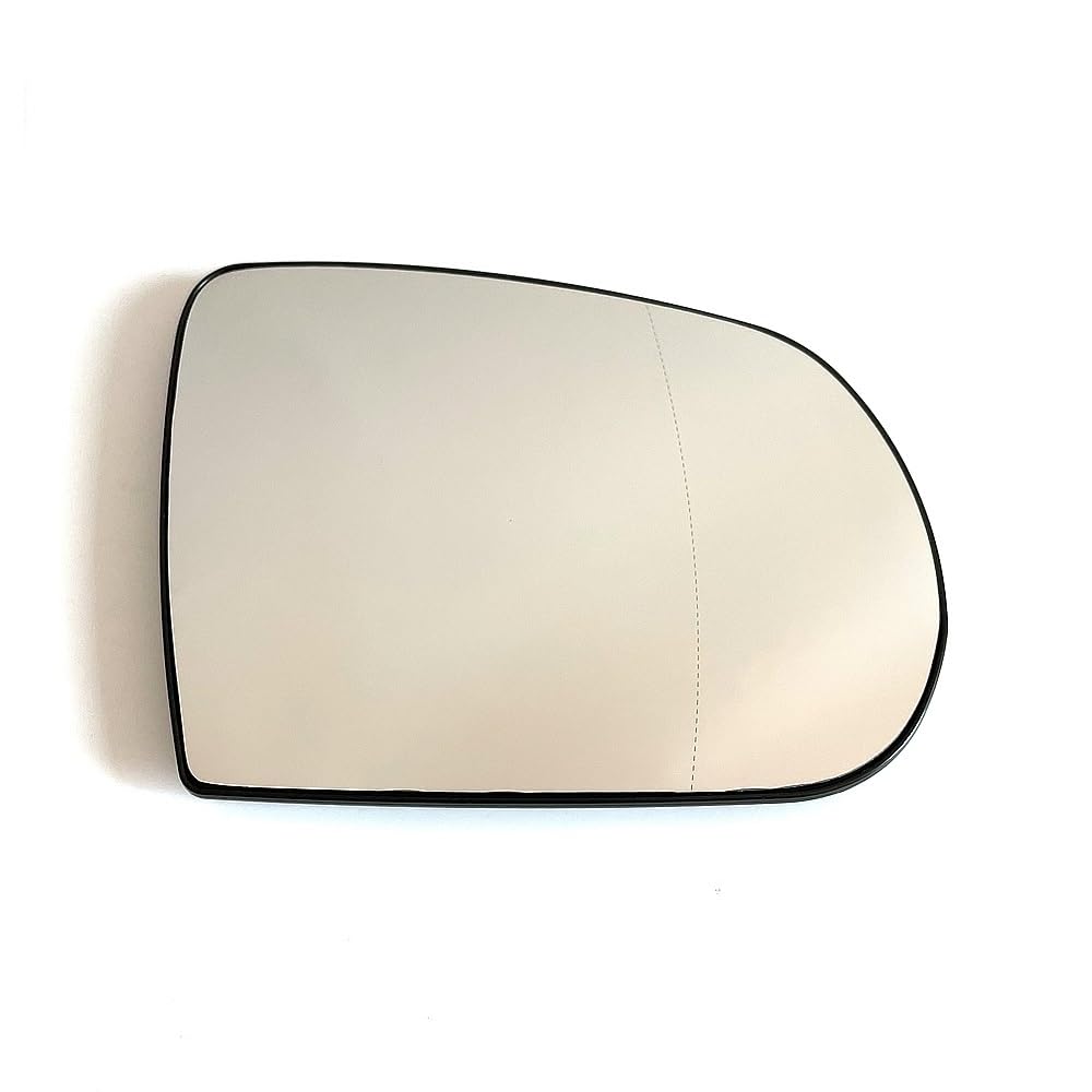 Mirror Glass replacement For JEEP For COMPASS 2017 18 19 20 21 22 For CHEROKEE KL (2013-2019) Convex Wide Angle Wing Mirror Glass Wing Mirror Glass (Color : Asphirical Right)
