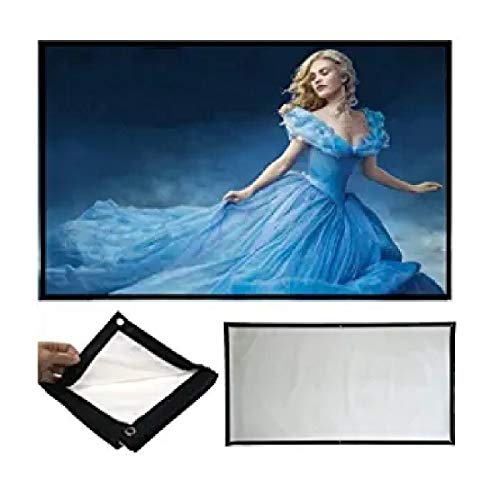 LEANO HD Projector Screen Portable Folding Anti-Crease Indoor Outdoor Projector Movies Screen