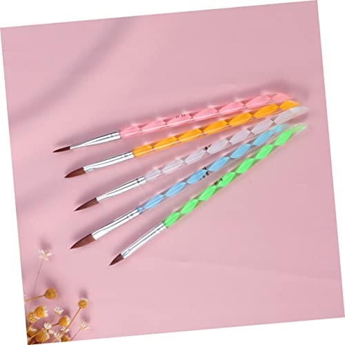 Set de arte de uñas con 5 piezas y bolígrafo cristal espiral miniatura 3