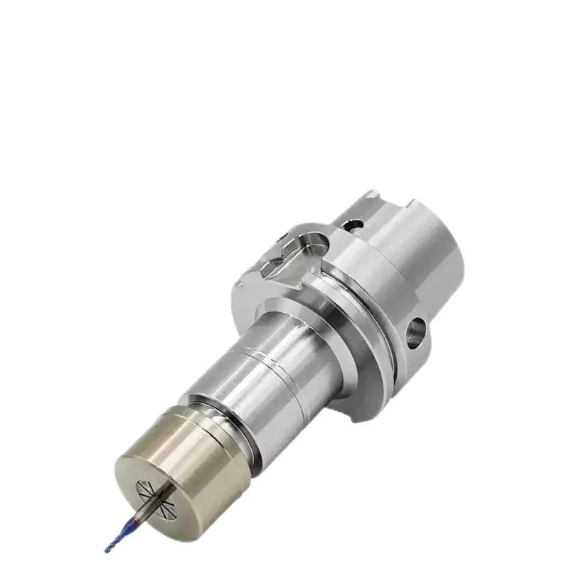 Stainless Steel HSK Series Handle 32/40/50E/63A/CNC | ER Handle Strong Drilling Chuck Side Fixed Probe(HSK63A-ER32-160L)