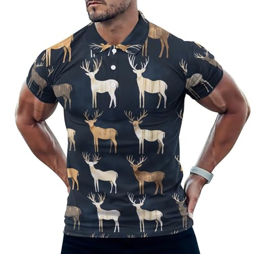 Polo de golf homme anti-transpiration contre la chaleur du parcours