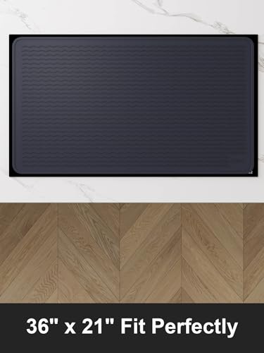 Stove Top Covers for Electric Stove, Food Grade Heavy Duty Silicone Glass Stove Top Cover Protector, Induction Cooktop Protector, Heat Resistant Range Ceramic Stove Top Covers Mat, Oven Cover