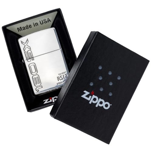 Encendedor Zippo 180SX RS13 Aceite Plateado miniatura 4