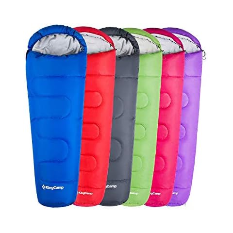 KingCamp Mummy Sleeping Bag for Camping Cover