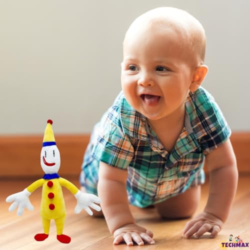 Image of Yellow Joker Plush Toy Stuffed Plushie Doll Toys Collectible Gifts for Kids Fans Adults Birthday