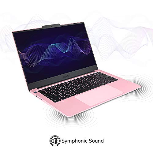 Image of AVITA LIBER V14 NS14A8INF561-BP 35.56 cm (14-inch) Laptop (Core i5-10210U /8GB /512GB SSD /FHD Display /Windows 10 Home /Intel UHD Graphics 620), Blossom Pink