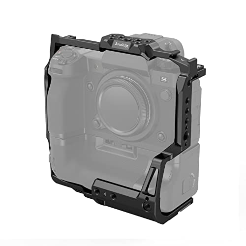 Smallrig X-H2 X-H2S Camera Cage For Fujifilm X-H2 / X-H2S With Ft-Xh/Vg-Xh Battery Grip, Video Making Camera Rig With Cold Shoe Mount And Nato Rail - 3933 #TOP23