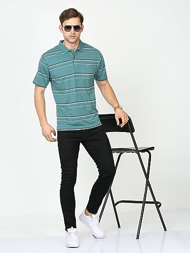 Image of Classic Polo Mens Polo Neck Authentic Fit Cotton T-Shirt