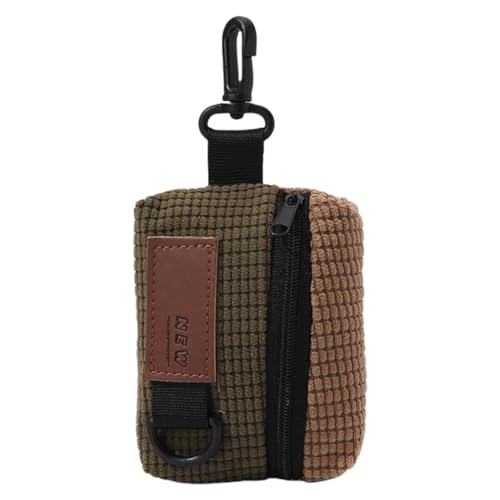 Portable Earphone Case Travel Friendly Headphones Protective Bag Corduroy Earbud Storage Sleeve For Everyday Use