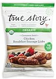 True Story Foods Organic Cinnamon Swirl Chicken Breakfast Links, 12 OZ