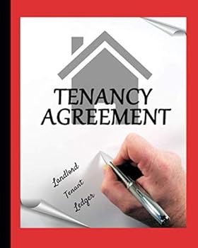 Landlord - Tenant Ledger: Your 12 Month Logbook Journal to Record 50 Rental Units / With Maintenance / Notes / Stay Organized For Taxes / With A Red Cover And A Tenant Agreements Picture