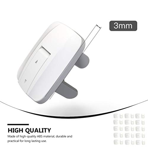 NUOBESTY Tomada 30Pcs Cobre O Plugue Ã  Prova de BebÃª Cobre a Tomada de SeguranÃ§a Infantil Cobre P