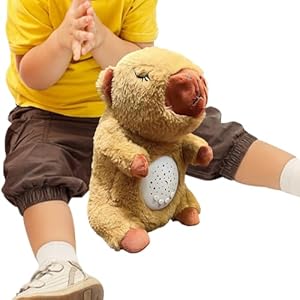 Generisch Atmendes Capybara Kuscheltier mit Projektor