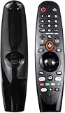【Magic Remote avant enregistrement avant utilisation】 Pointez la Magic Remote vers votre téléviseur intelligent LG et appuyez sur la touche molette (OK). Après un enregistrement réussi, un message de confirmation apparaîtra. Remarque : Si l'enregistrement échoue, redémarrez votre téléviseur intelligent et répétez le processus.