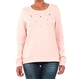  VERO MODA Damen VMPEARL LS Sweat Sweatshirt, Rosa (Rose Cloud Rose Cloud), 36 (Herstellergröße:S)